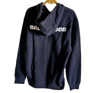 Black Back4Blood Full Zip Hooded Sweatshirt Jacket Size Medium Unisex